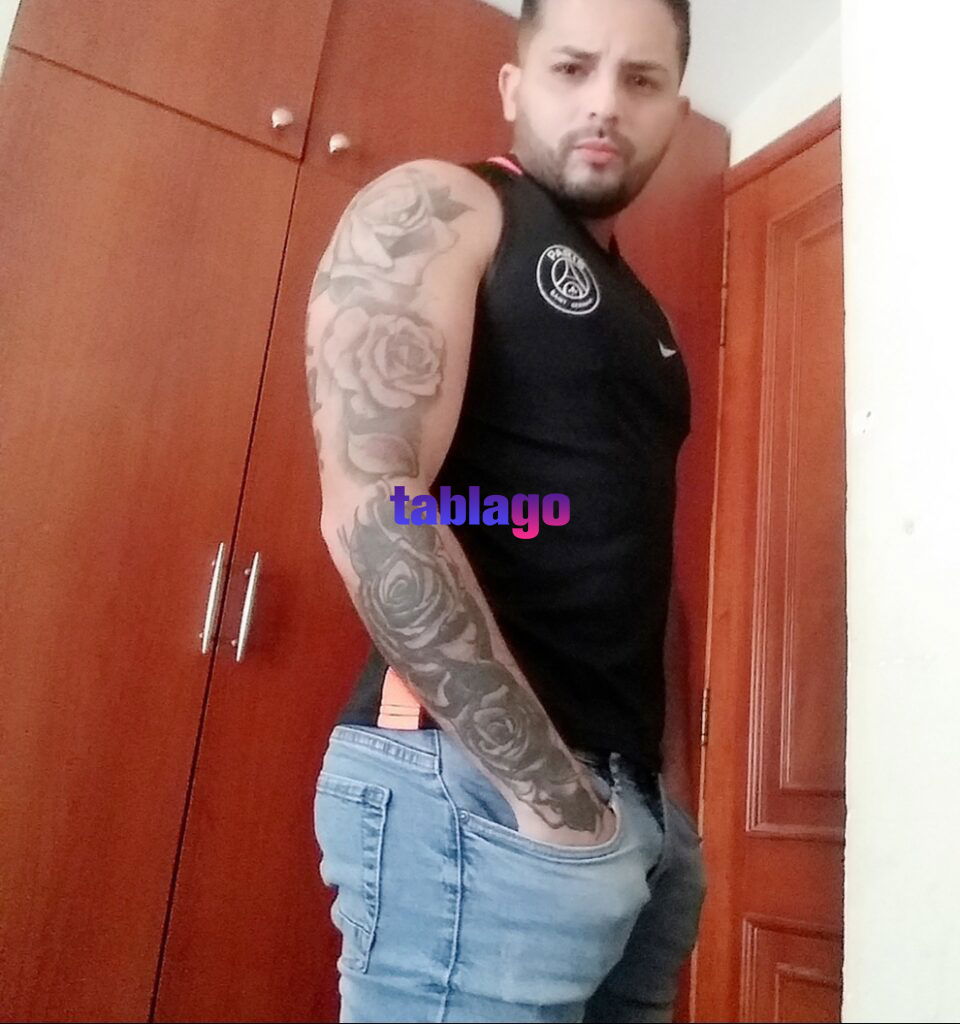 Alan escort varonil macho tatuado 100% real