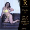 CAMILA SEXY PERUANA CON RICOS SENOS NATURALES.