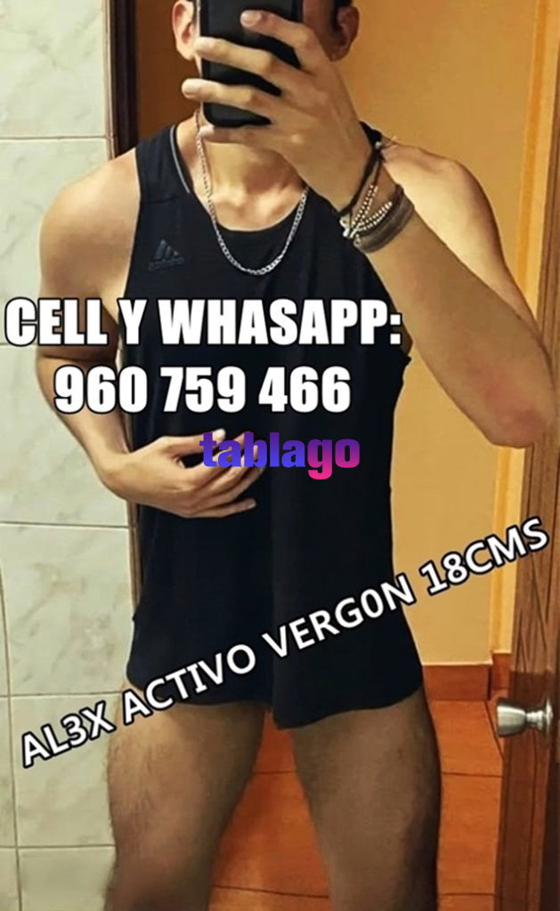 ESCORT & ACTOR PORNO PERUANO EN LIMA ALEX ACTIVO 18CMS LIMA