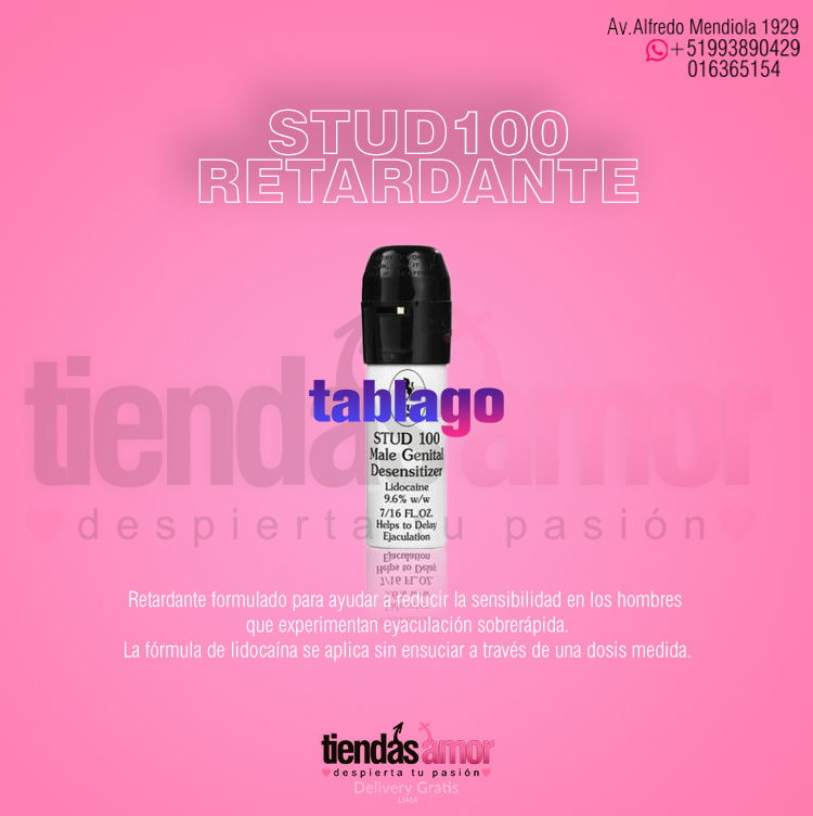 ¿PRECOZ? STUD100 RETARDANTE DE RAPIDA ACCION