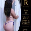 KAROL SOY UNA CHICA FOGOSA EN LA CAMA TODA UNA RICURA.