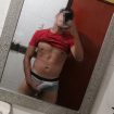 Joven atlético alto marcado y guapo en Los Olivos